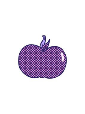 Çizgi film sulu elmanın gösterişli satış animasyonu