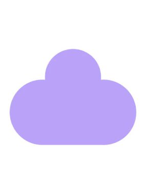 karikatür yağmur bulutunun pixelize etkisi