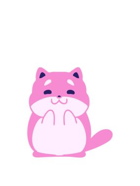 Mutlu küçük Corgi 'nin animasyonunu büyütüyorum.