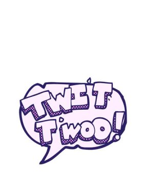 El yazısıyla çizilmiş çizgi roman konuşma balonu çizgi filmi twit iki baykuşun metin dediği animasyonunu genişletiyor