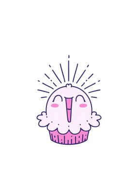 Geleneksel dövme stilini gösteren göz kırpan radyal çizgiler mutlu bir şekilde şarkı söylüyor.