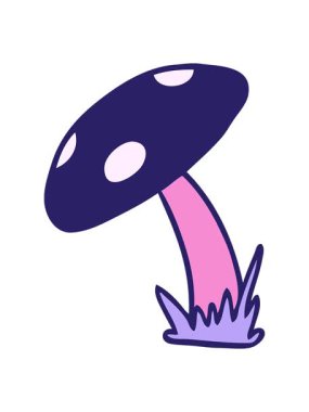 el çizimi bir kurbağa dışkısının karikatür karalaması.