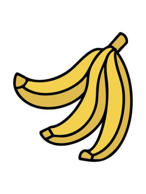 Brezilya 'dan bir demet muzun parlak ışık efekti