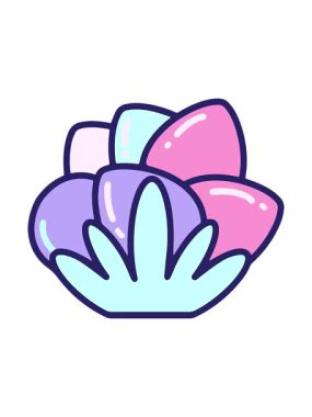 Tatlı yumurta çizgi filminin basınçlı animasyonu