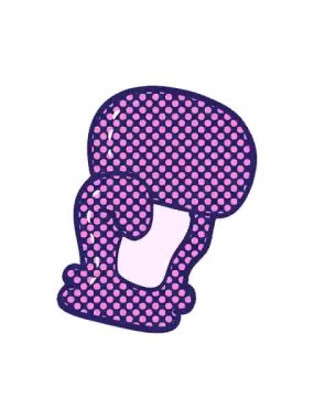 shivering motion animation of cartoon of boxing glove