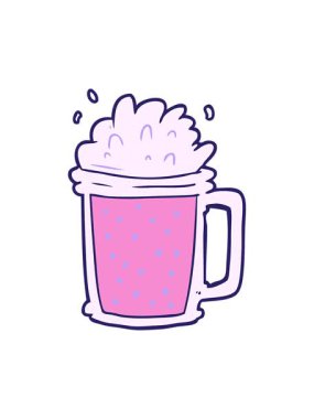 jiggle and pause animation of pint of ale