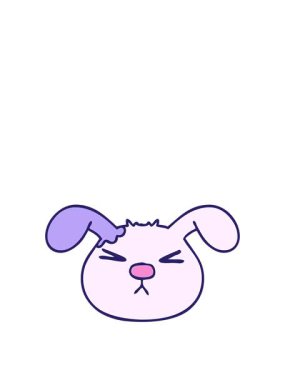 El çizimi çizgi film köpek suratının animasyonunu büyütüyorum.