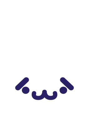 sevimli utangaç hayvan yüzü ikonunun animasyonunu genişletiyorum.