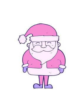 Noel Baba 'nın eski çizgi filminin animasyonunu salla ve durdur