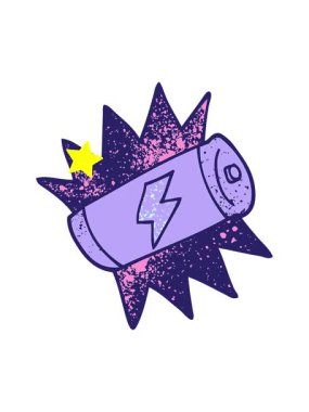 Parıldayan yıldızlar çizgi filmin animasyonunu tamamen şarj edilmiş bataryayı etkiler.