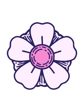 Çiçeğin ikonik dövmesinin canlandırmasını bob ve duraklat