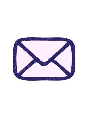 Posta Sembol Tebeşiri Çiziminin dikkat çekici canlandırması