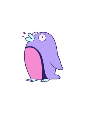 Çizgi film Robin 'in yıldız patlaması etkisi animasyonu