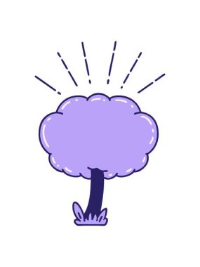 Geleneksel dövme ağacının sallanan animasyonu