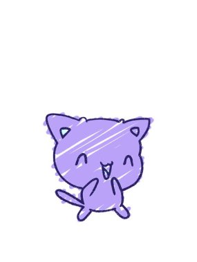 Mutlu Kedi Tebeşiri Çiziminin animasyonunu genişletiyorum