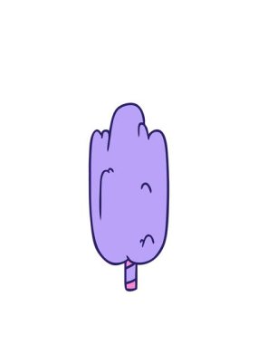 Tek bir yeşil ağaç çizilmiş el animasyonunu büyütüyor