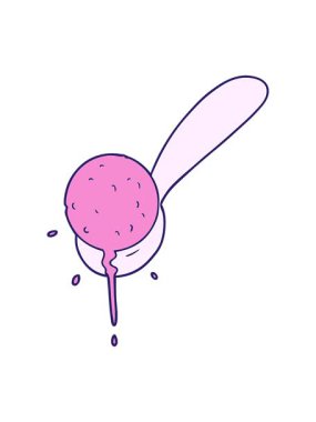 shaking motion animation of ice cream