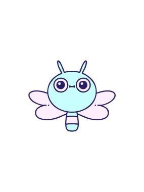 sales flash animation of cartoon of a cute bug