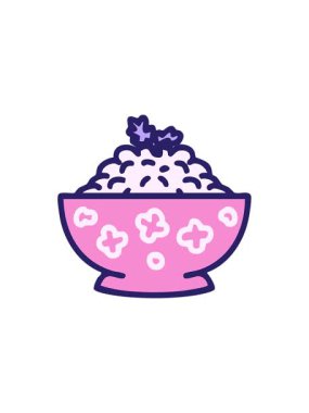 Japon pirincinin desenli kasede canlandırma etkisi.