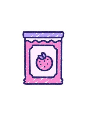 starburst effect animation of Marmalade Chalk Drawing