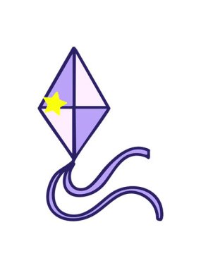 Parıldayan yıldızlar Brezilya uçurtmasının havadaki hareketini etkiler.