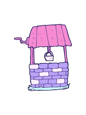 Çizgi film dilek kuyusunun canlandırma efektini göster