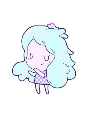 Sevimli çizgi film kızlarının animasyonlarını canlandırın.