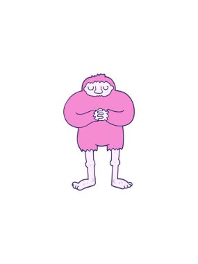 Kocaayak karakterinin satış animasyonu