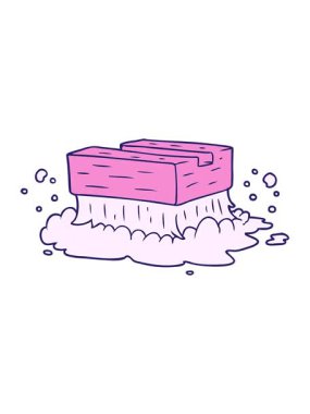 Çizgi film fırçasının animasyonunu salla ve durdur