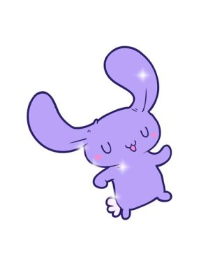 Çizgi filmdeki garip tavşanın ışıltı etkisi