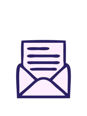 harf ve zarf canlandırması yapılıyor