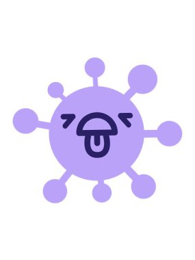 İğrenç virüsün hareketli animasyonunu oynat