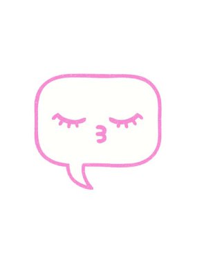 Tebeşirdeki Konuşma Baloncuğu 'nun dikkat çekici animasyonu