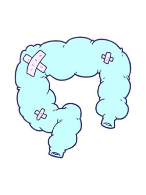 Çizgi roman kolonunun ışık efekti canlandırması