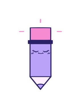 Kalem karikatürünün hareketli animasyonu