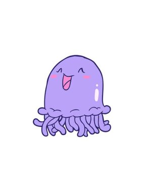 Mutlu denizanalarının yıldız patlaması etkisi animasyonu