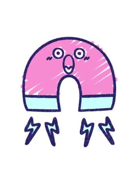 Magnet Chalked çiziminin pixelize etkisi canlandırması