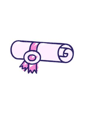 pressure popping animation of Sealed Scroll Chalk Drawing