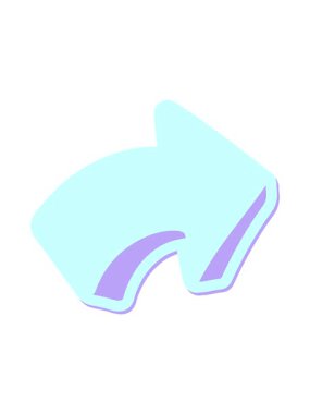 Oklu çizgi film etiketini salla ve duraklat