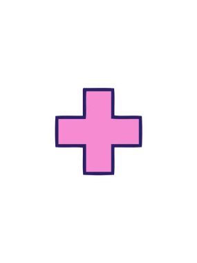 Bir ek sembolün retro grunge doku çizgi filminin gösterişli satış animasyonu