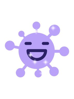 Basit mutlu virüsün ışıltı etkisi