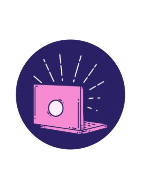 Dövme stili bir dizüstü bilgisayarın canlandırması dikkat çekici.