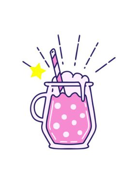 Parlayan yıldızlar geleneksel dövme stili zencefilli biranın animasyonunu etkiler