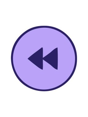 Sevimli bir geri sarma düğmesinin animasyonunu çalıştır