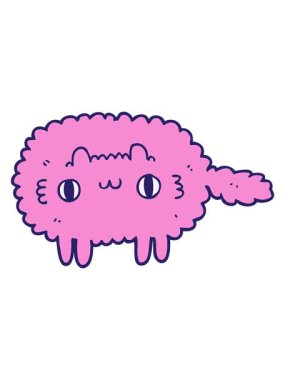 bir kedi resminin canlandırmasını bob ve duraklat