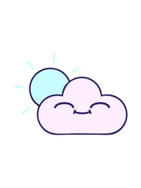 Güneş ışığı ve bulutun retro grunge dokusunun animasyonunu canlandırın.