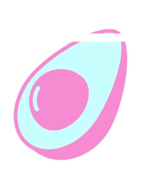 Avokado çizgi filminin animasyonunu çalıştır.