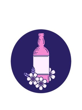 Rom şişesi ve çiçeklerin ikonik dövme imajının animasyonunu genişletiyor