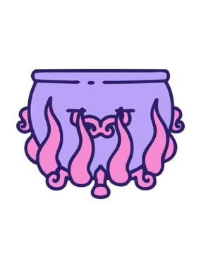 Yanmış bir kazanın ikonik dövme şeklindeki titreyen animasyonu