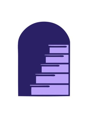 Dövmenin hareketli animasyonu geleneksel bir kapı aralığı tarzında.